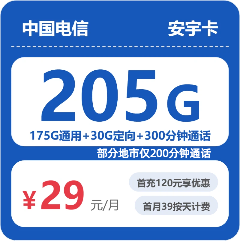 52840-电信省内安宇卡封面图
